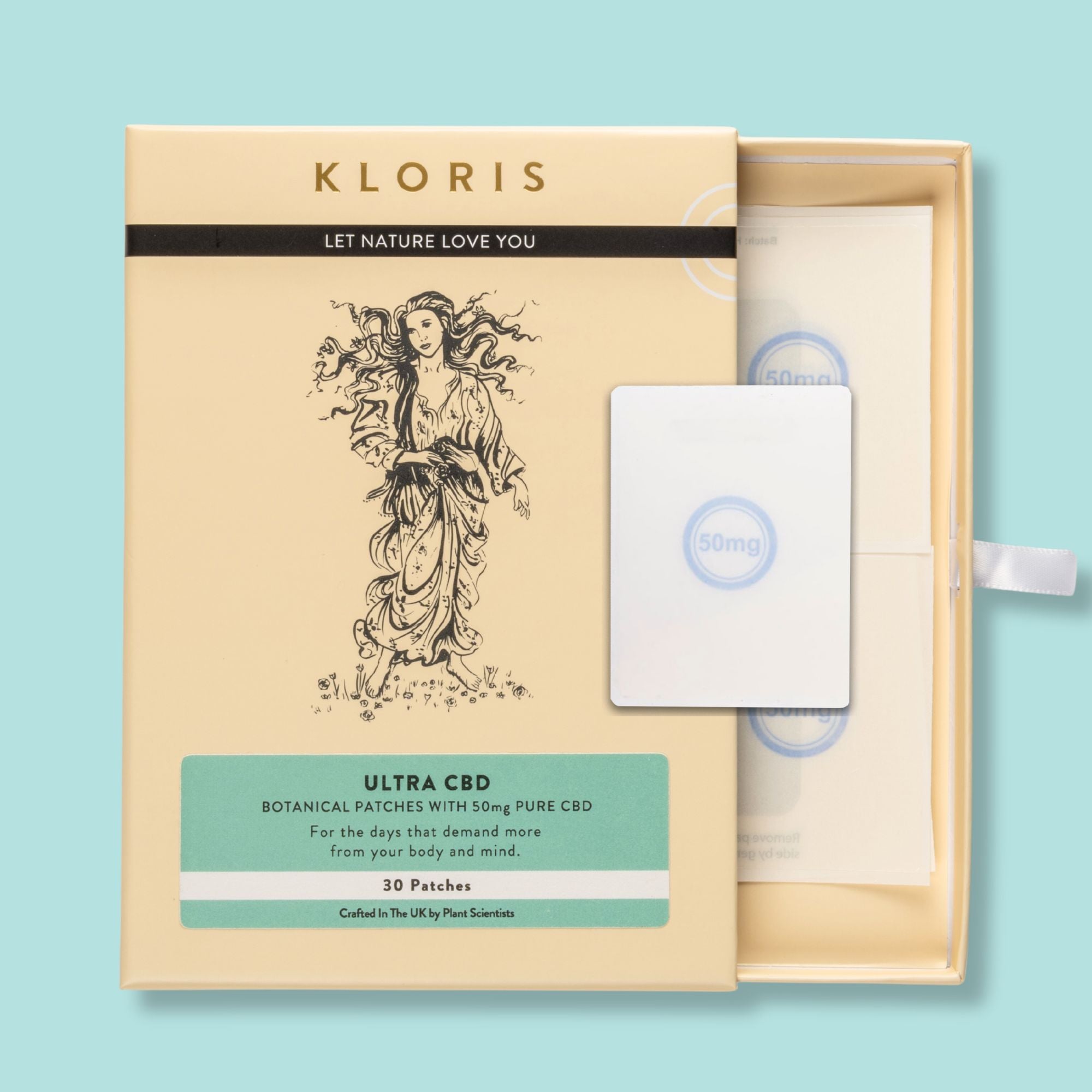 Ultra CBD Patches (50mg CBD)n/aKLORISHibisPureKL081506026902101230 Patch Pack
